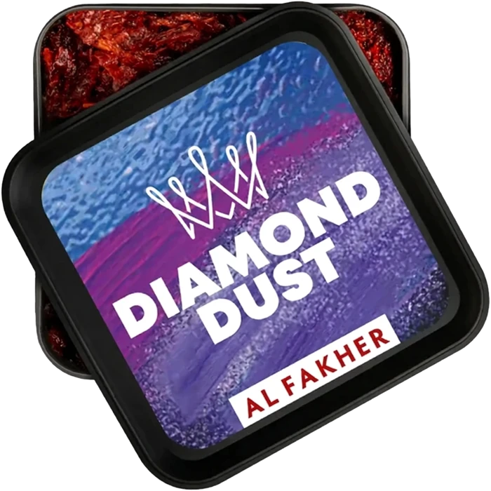 Al Fakher Diamond Dust hookah tobacco packaging isolated without background