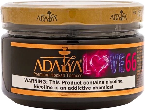 Adalya Love 66 flavor packaging