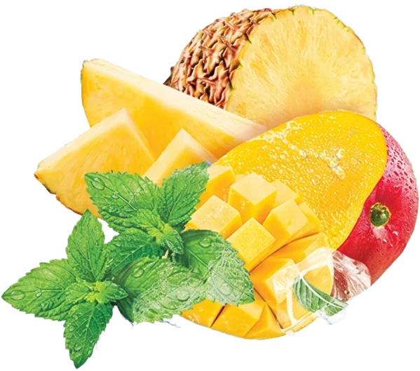 Adalya Hawaii hookah flavor packaging, isolated without background