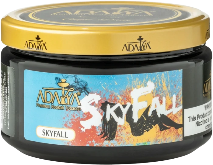 Adalya Skyfall hookah tobacco packaging isolated without background