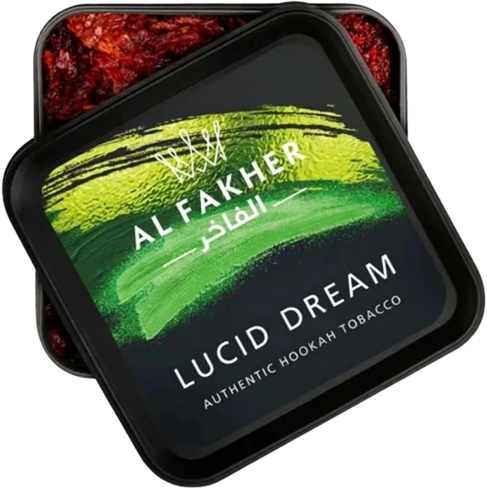 Al Fakher Lucid Dream hookah tobacco packaging isolated without background
